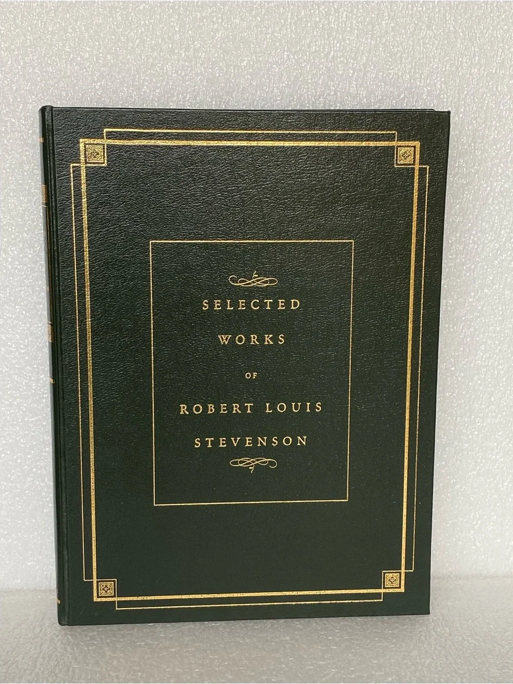 Selected Works Of Robert Louis Stevenson Mundus 2002 Oversized Leather Hardcover